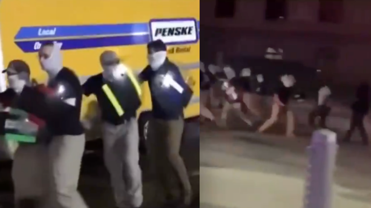 Scared White Supremacists Get Chased Off During Ill-Fated March On Philadelphia In Viral Videos