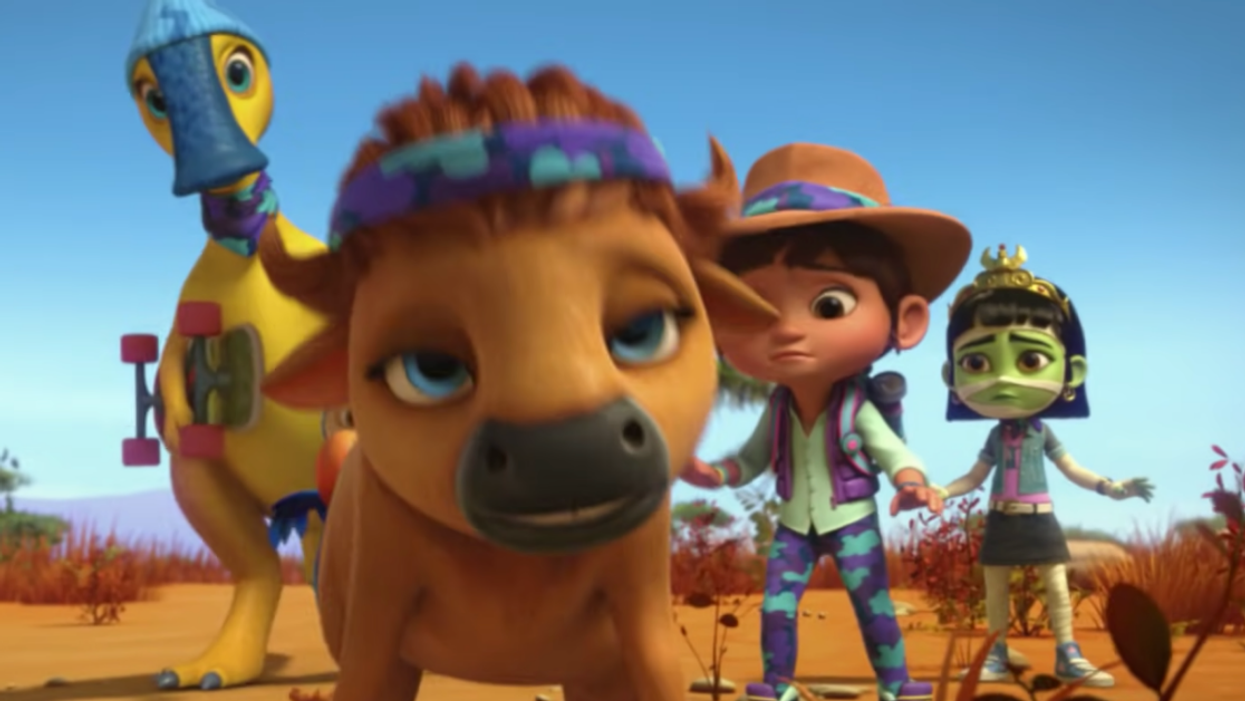 New Netflix Show For Preschoolers Features A Nonbinary Bison—And LGBTQ+ Fans Are Cheering