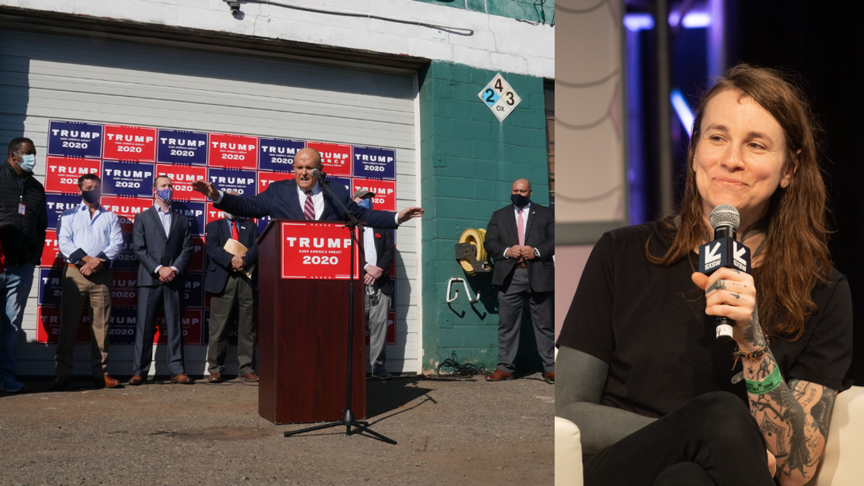 Punk Singer Trolls Giuliani By Booking Sold-Out Concert At Four Seasons Total Landscaping