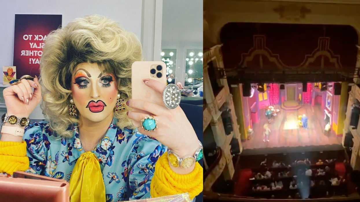 Drag Queen Stops Show And Epically Lays Into Audience Member Who Threw A Bottle Onto The Stage