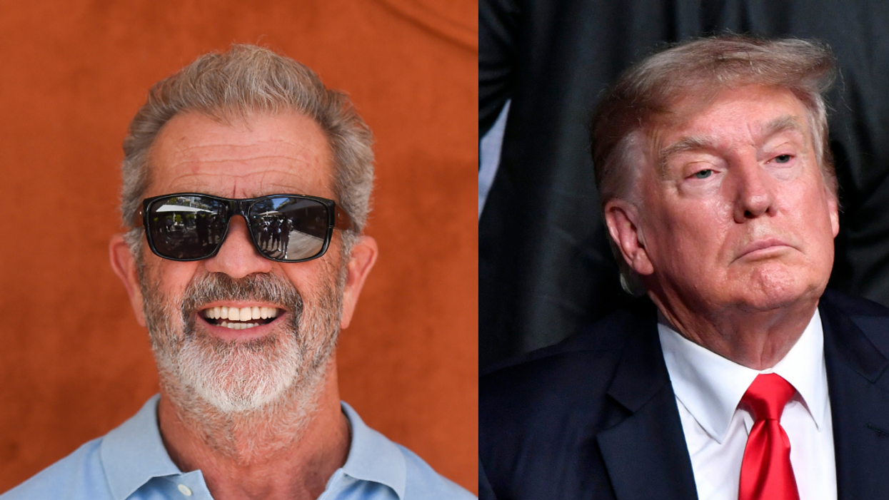Mel Gibson Dragged After Video Appears To Show Him Bizarrely Saluting Trump At UFC Fight