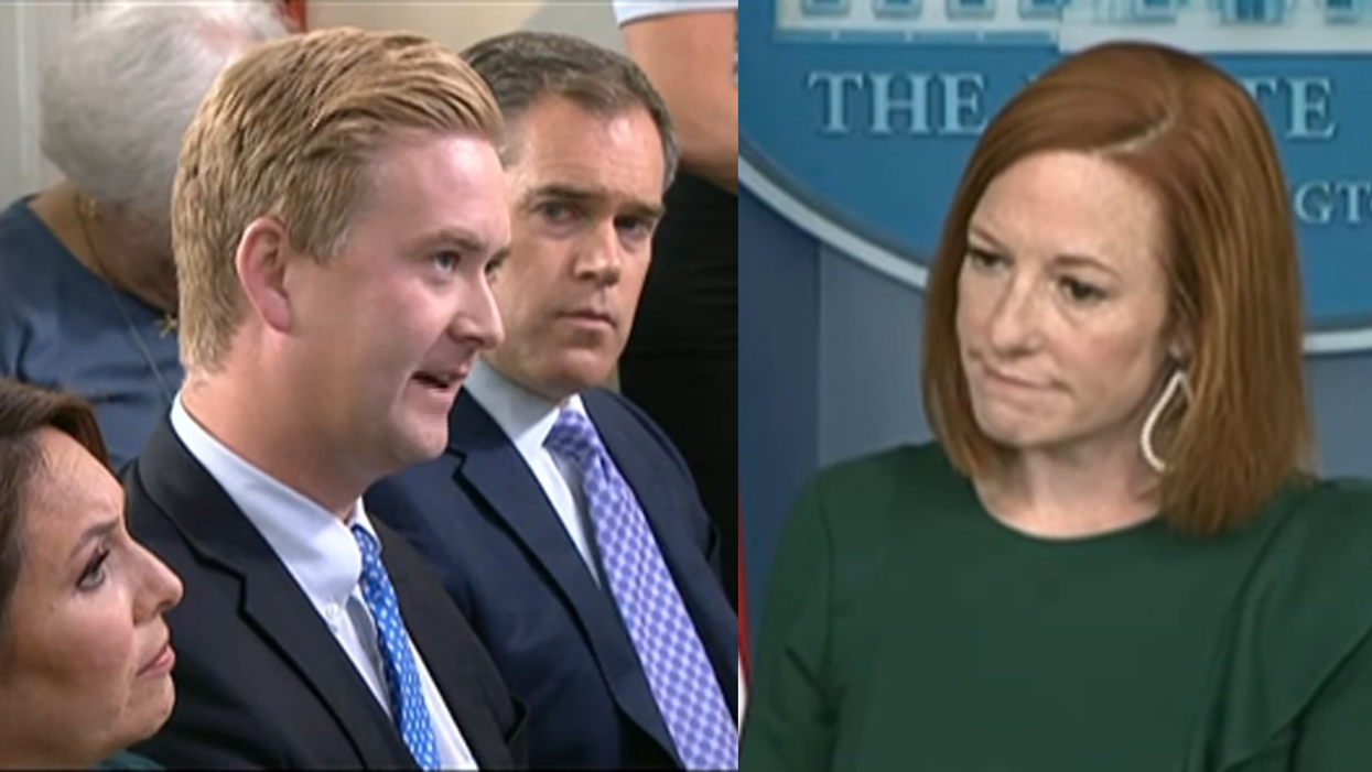 Jen Psaki Rips Fox News Reporter Over Voting Rights: 'I Don't Think Anything About This Is Funny'