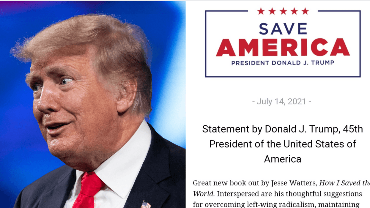 Trump Dragged for Plagiarizing Statement Supporting Fox News Host's New Book From Promotional Materials