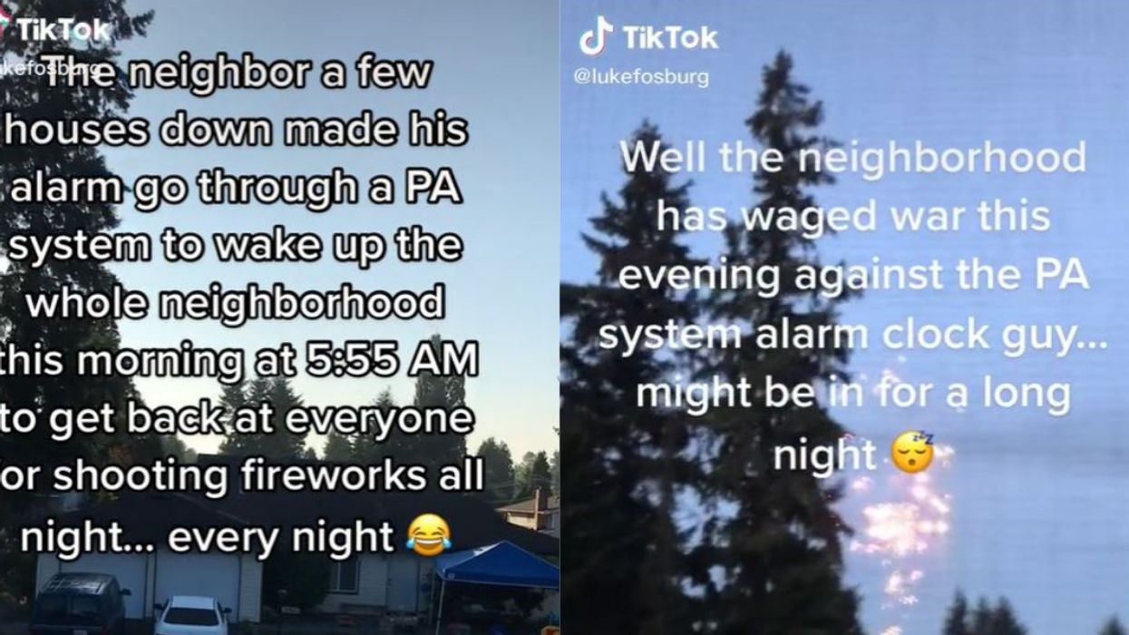 Person Gets Hilarious Revenge On Neighbors Who Shot Fireworks All Night—And The War Is On