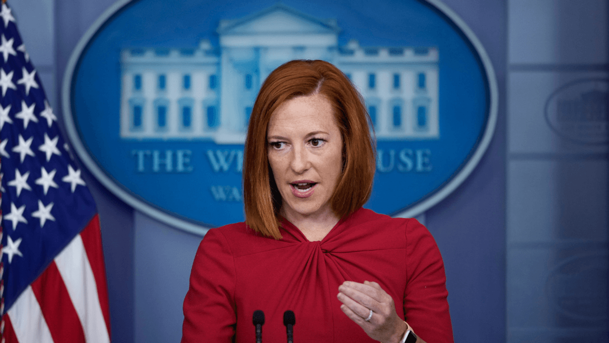 Jen Psaki Says Trump Shouldn't Need An 'Embroidered Invitation' From Biden To Do Vaccine PSA