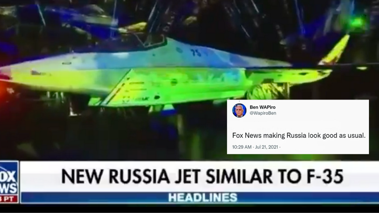 Fox News Has Twitter LOLing Over Report Russian Jet Flies At 'Twice The Speed Of Light'