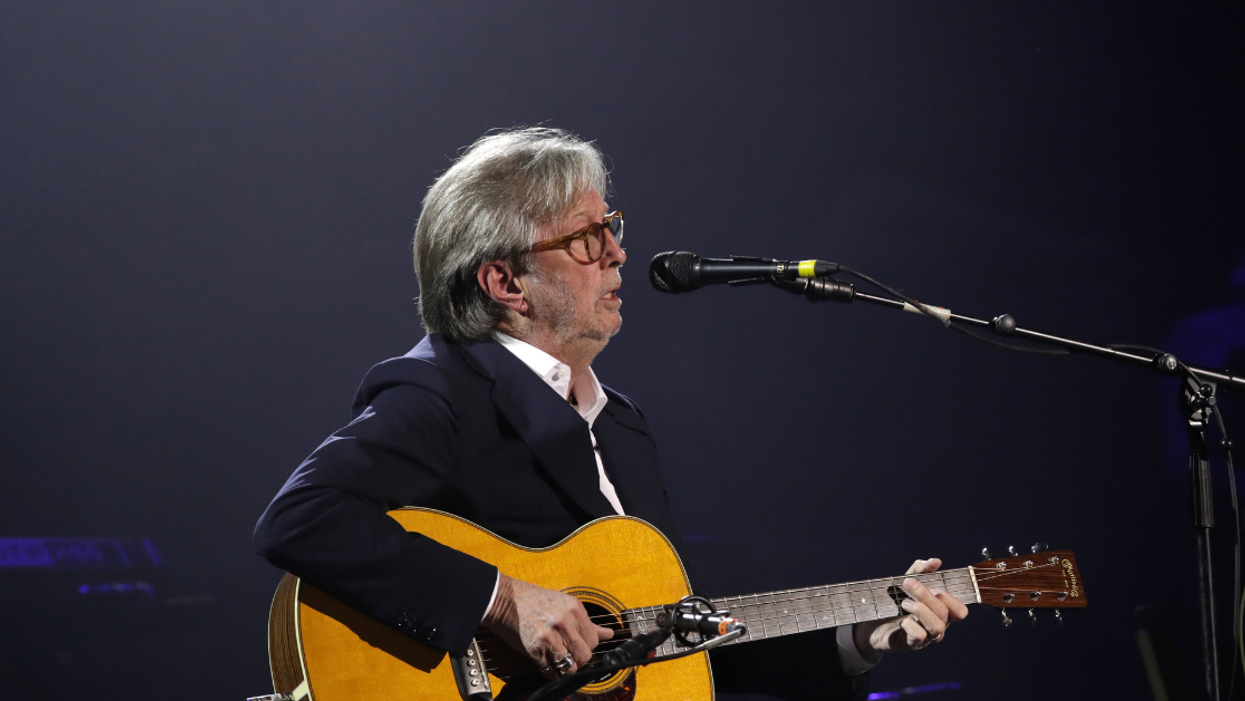 Eric Clapton Dragged After Saying He Won't Perform At Places That Require Proof Of Vaccination