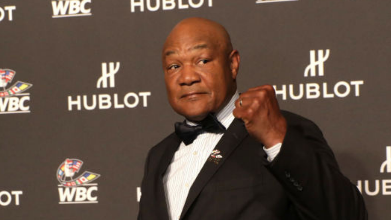 George Foreman Confuses Everyone With His Hot Take On Why Olympians Shouldn't Protest