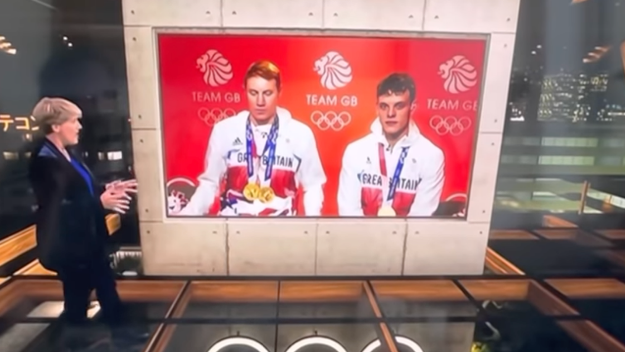 Reporter Sends The Internet Into A Giggle-Fest After Gushing Over Olympic Swimmer's 'Third Leg'