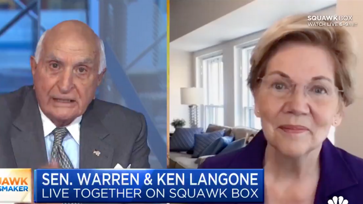 Elizabeth Warren Schools Billionaire Home Depot Founder After He Asks Why He Receives Social Security
