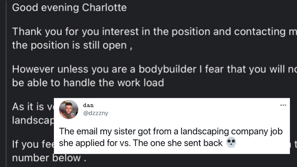 Woman Fires Back After Applying For Landscaping Job And Getting A Super Sexist Response