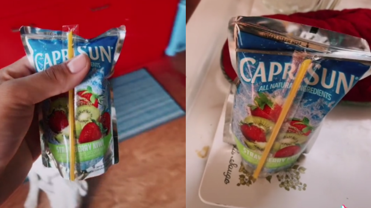 Disgusted Guy Speaks Out After Allegedly Finding A Bunch Of Mold Growing In His Capri Sun