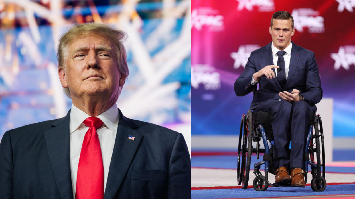 Trump And Madison Cawthorn Just Had A Meeting 'To Create A Path Forward To Victory'—And People Have Questions