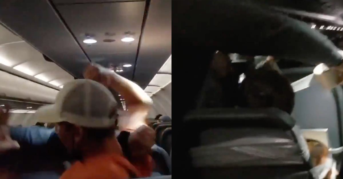 Frontier Airlines Passenger Who Allegedly Groped Flight Attendants Gets Duct-Taped To His Seat