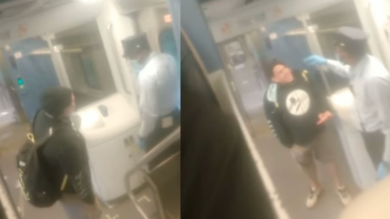 New Jersey Man Throws Racist And Homophobic Tantrum After Train Conductor Asks Him To Wear Mask