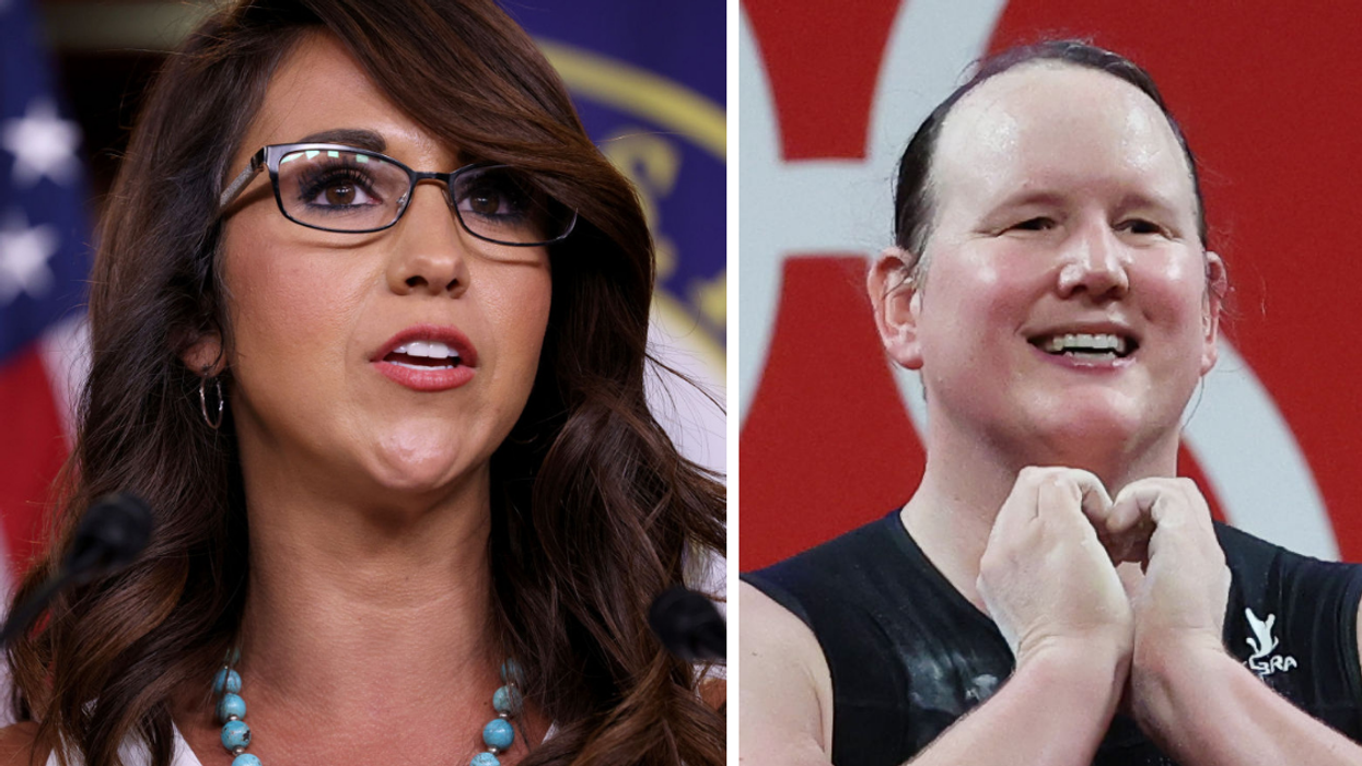 Lauren Boebert Amplifies Transphobic Tweet Alleging Weightlifter Transitioned Just To Win A Medal