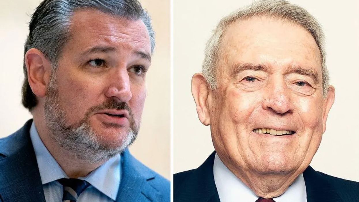 Dan Rather Perfectly Calls Out Ted Cruz's Hypocrisy After Bonkers Anti-COVID Mandate Rant