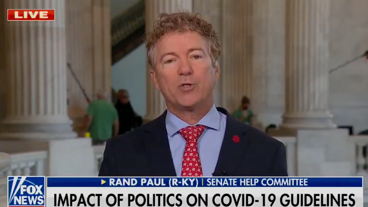 Rand Paul Absurdly Claims Dems Are 'Plucking' Sick Kids From Border To 'Seed' Variant Across U.S.