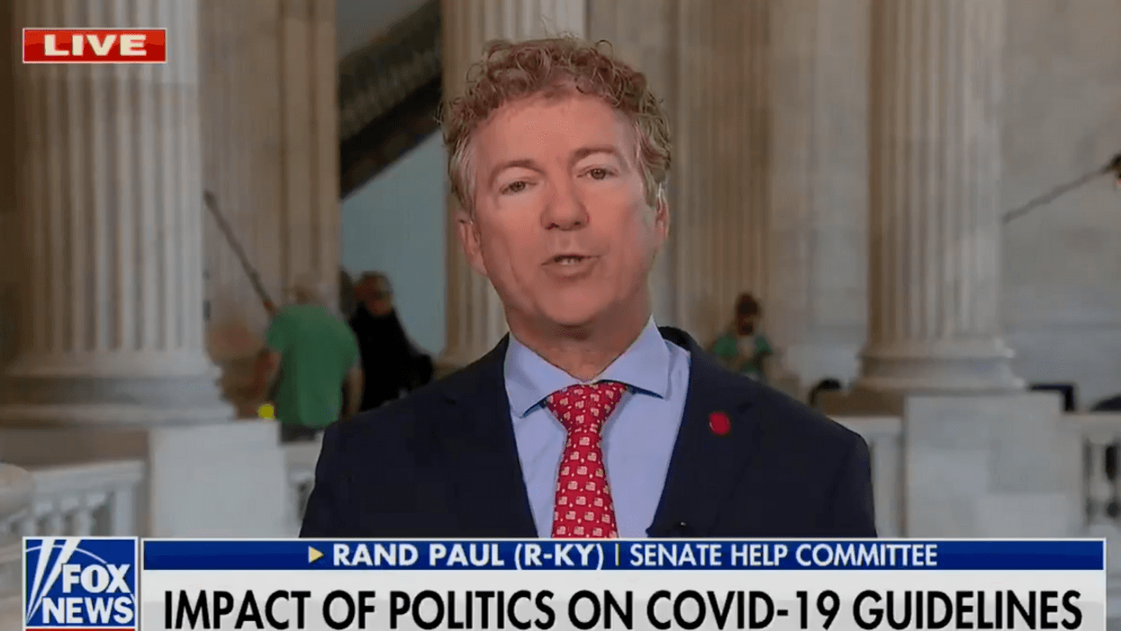 Rand Paul Absurdly Claims Dems Are 'Plucking' Sick Kids From Border To 'Seed' Variant Across U.S.