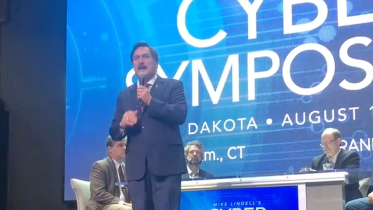 MyPillow Guy Blames Conspiracy After Tech Issues Delay His 'Cyber Symposium'—Because of Course