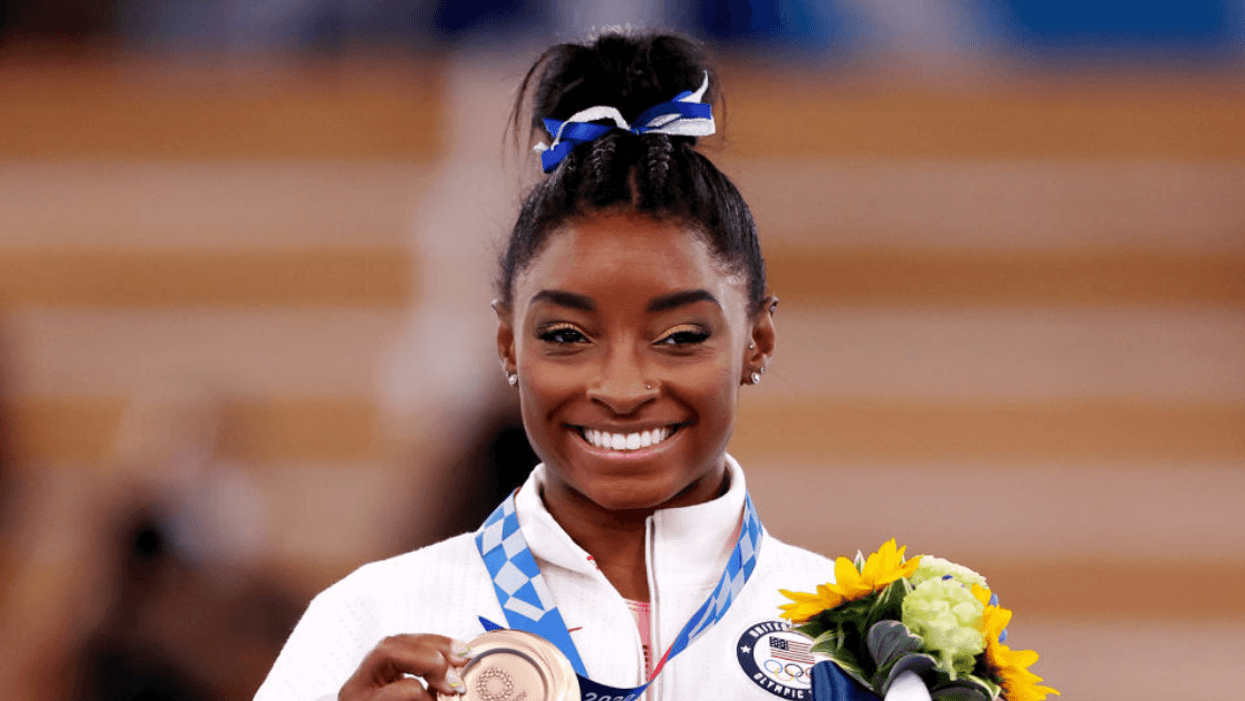 Simone Biles Claps Back At Critic Who Accused Her Of Not Caring About Foster Kids Over Pro-Choice Message