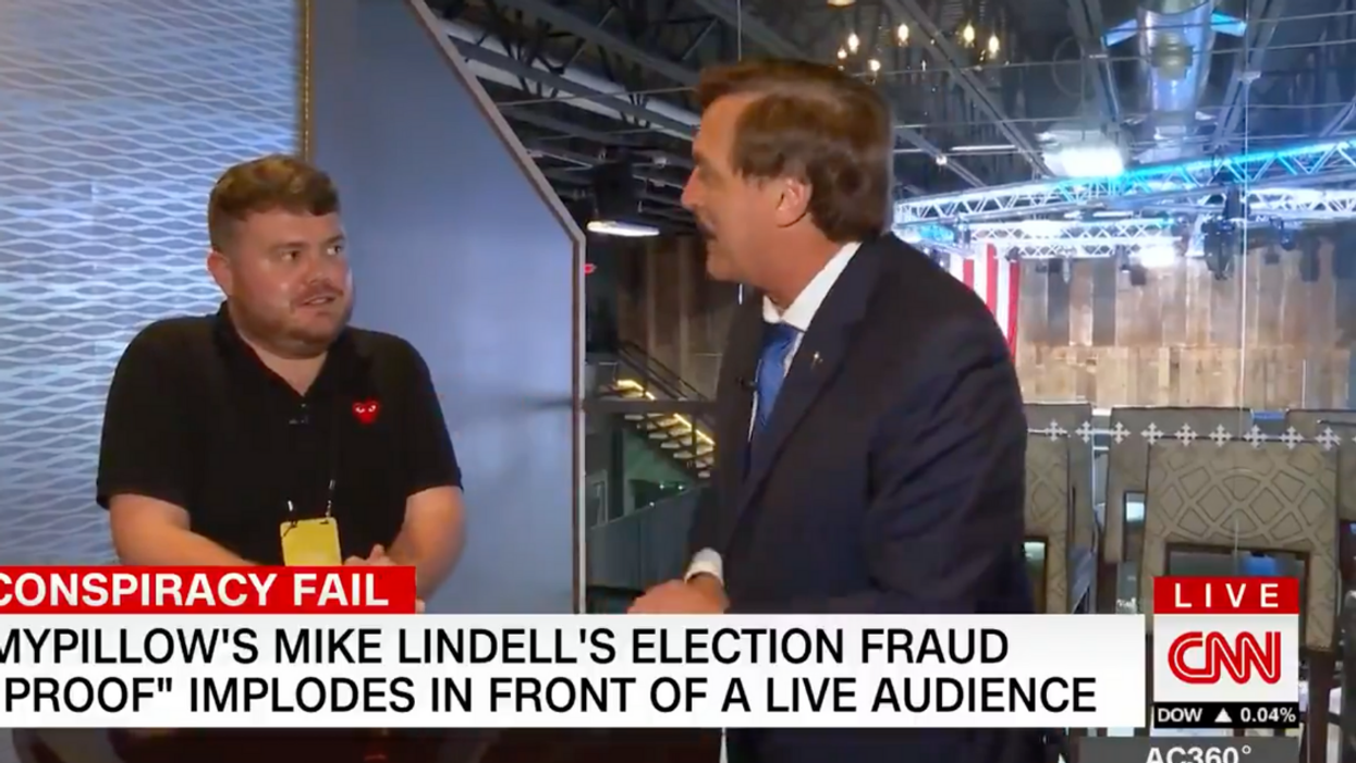 MyPillow Guy Goes Apesh*t On CNN Reporter As 'Cyber Symposium' Goes Off The Rails