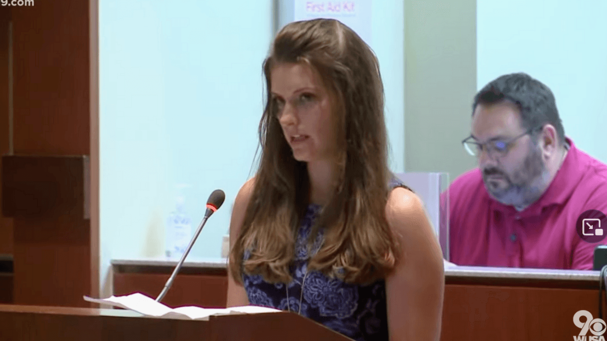 Tearful Teacher Dramatically Resigns At School Board Meeting To Protest School's Trans-Inclusive Policy