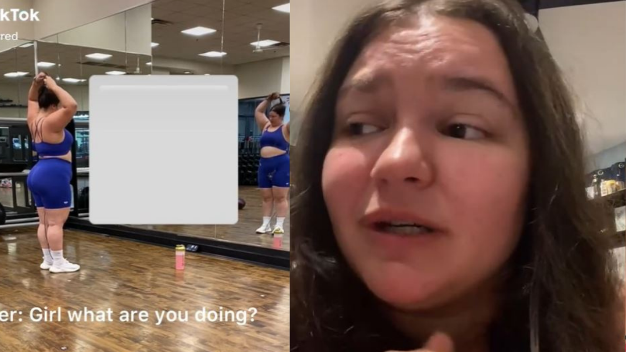 Plus-Size TikToker Speaks Out After Woman Mocked Her For Filming Videos Of Herself At Gym