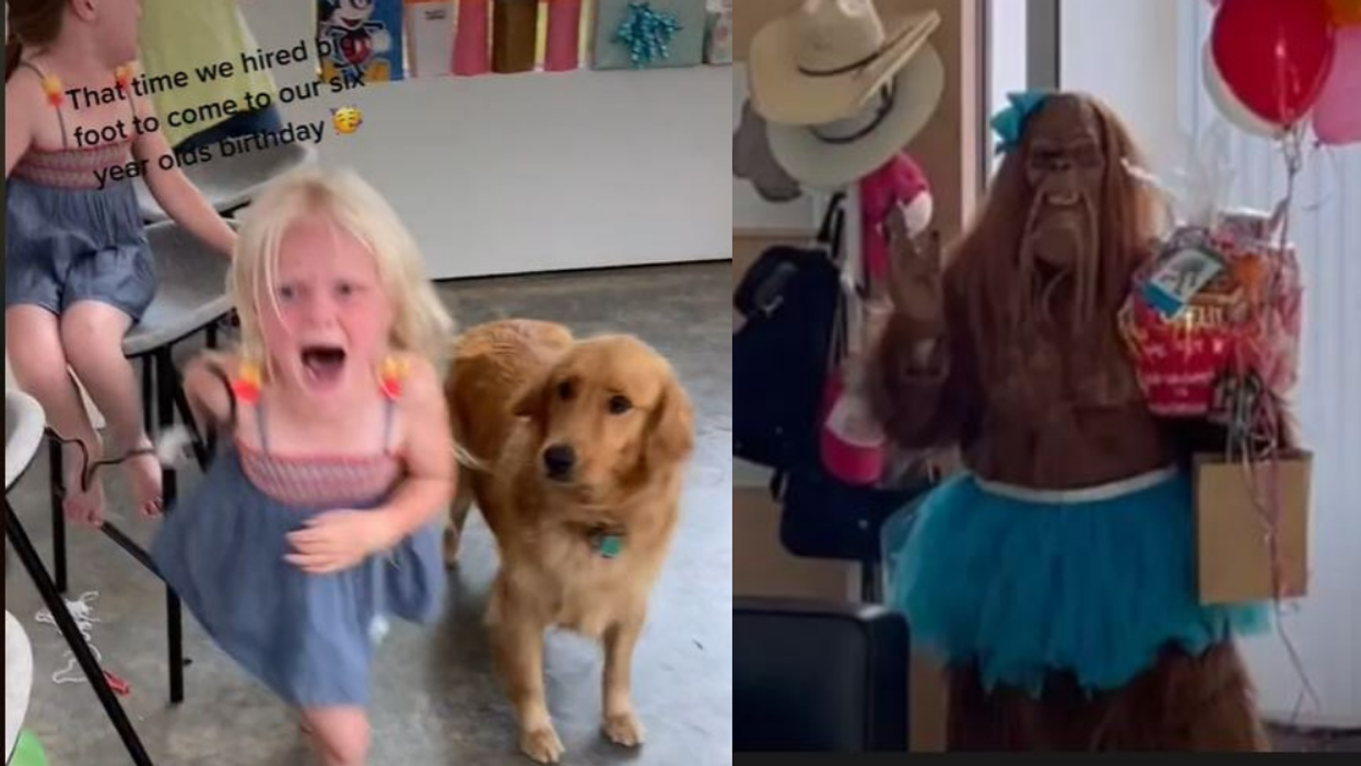 Mom Accidentally Traumatizes Kids After Inviting 'Mrs. Bigfoot' To 6-Year-Old's Birthday Party