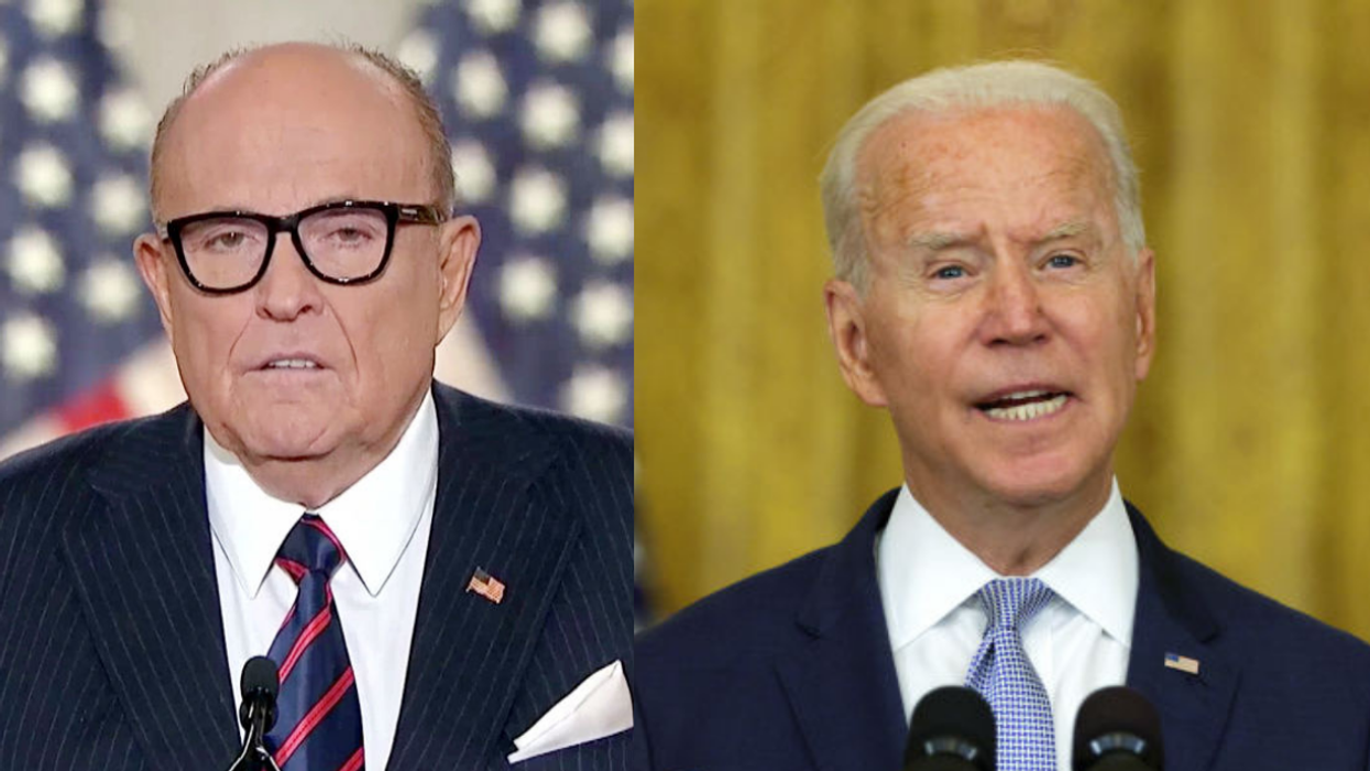 Rudy Giuliani Swiftly Mocked After Lamenting Biden's 'Worsening Cognitive Impairment' On Twitter