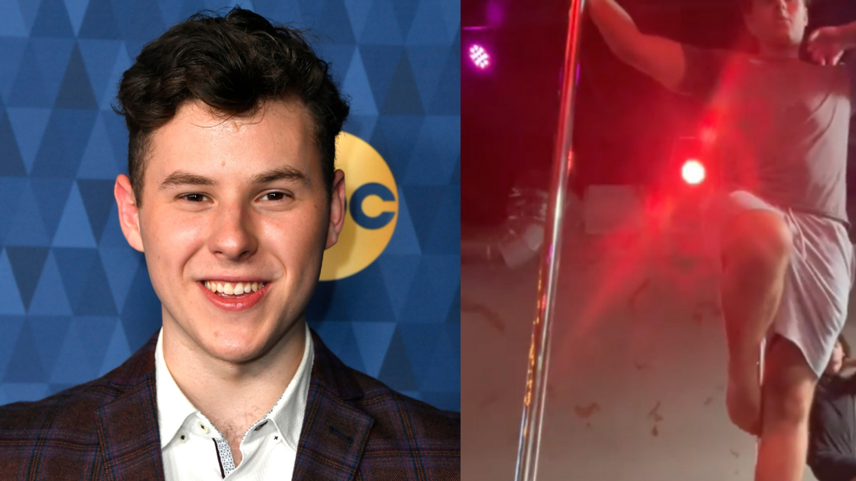 'Modern Family' Star Shows Off His 'Tragic Mike' Moves After Taking His First Pole Dancing Class