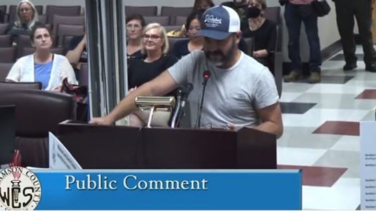 5-Year-Old's Dad Schools Anti-Mask Parents About What Is And Isn't In The Bible In Epic Speech