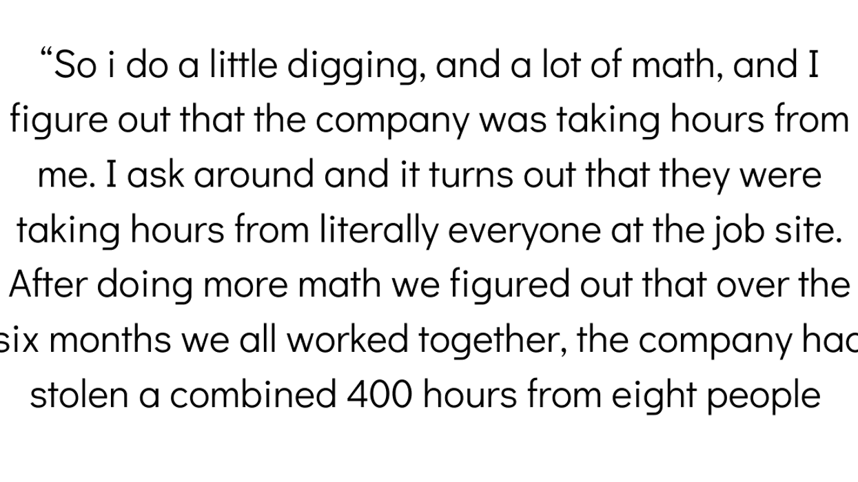 People Break Down The Most Corrupt Thing They've Ever Seen Their Employer Do