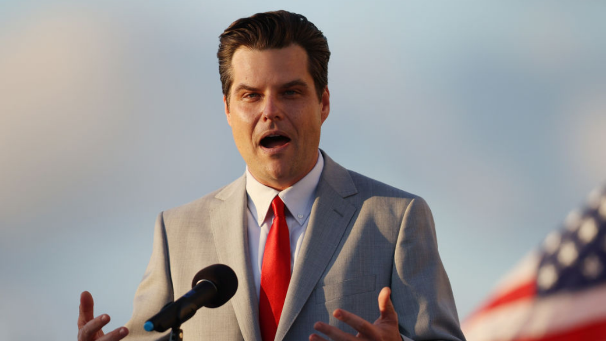 Matt Gaetz Sparks Outrage After Saying Trump And Taliban Are 'More Legitimate' Than Biden Administration