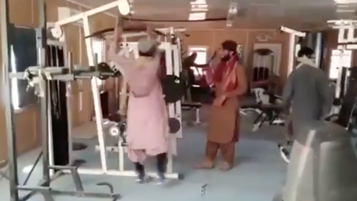 Gym Apologizes For 'Error' After Tone-Deaf Response To Video Of Taliban Militants Exercising