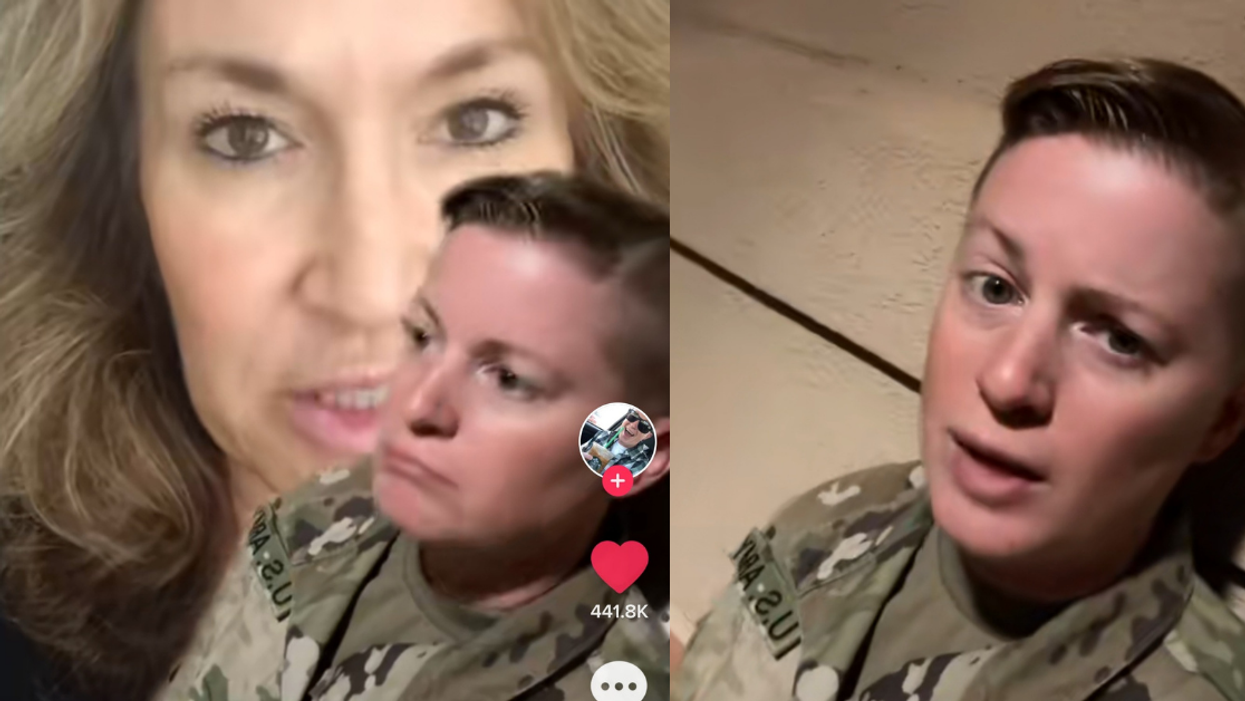 U.S. Soldier Shuts Down Conservative Woman Who Asked Why Military Isn't Overthrowing The Gov't