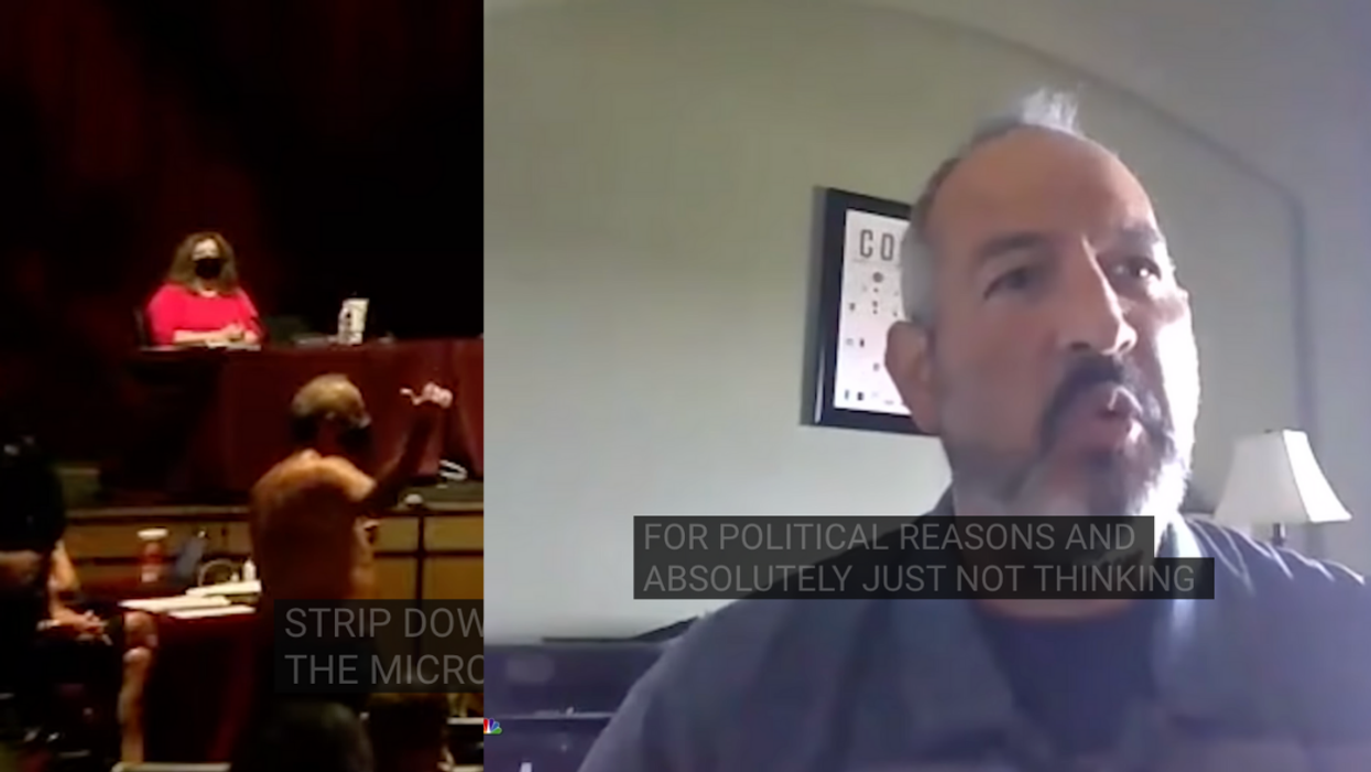 Texas Dad Strips Off Clothes At School Board Meeting To Show Why Mask Mandates Are Necessary