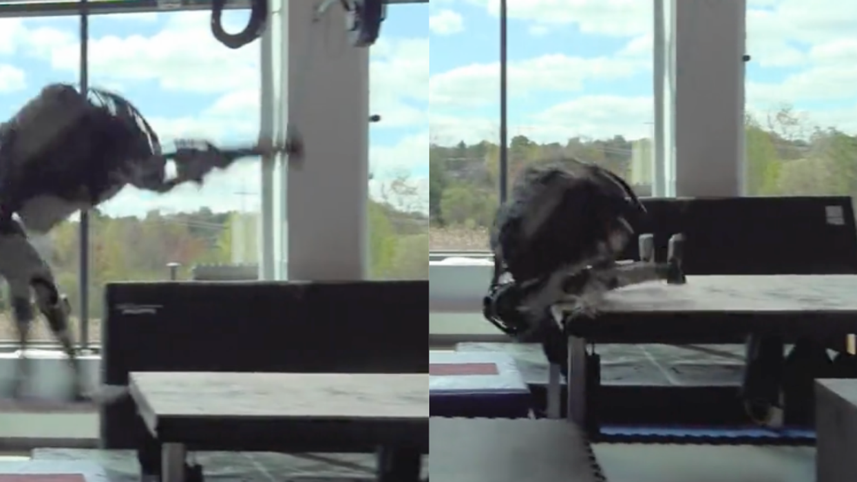 Video Of Those Parkour Robots Slipping And Busting Themselves Up Is Funnier Than It Should Be