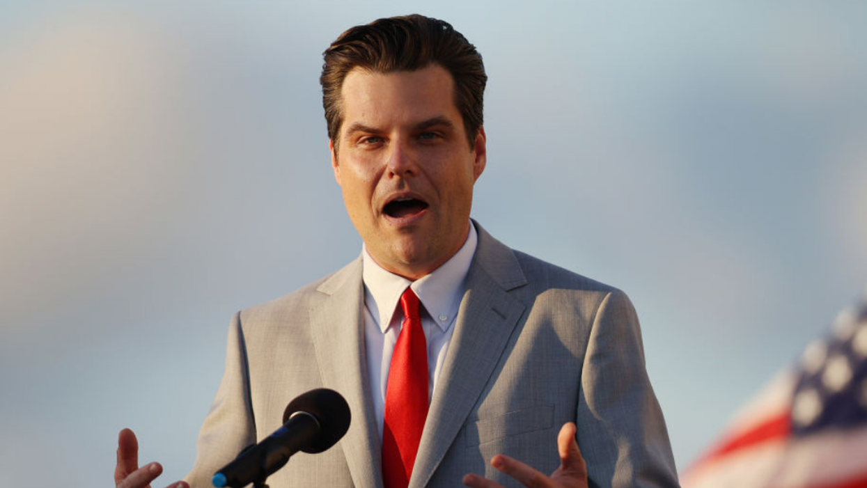 Matt Gaetz Dragged For Failing To Disclose His Terrible Book Sales Numbers—And Hoo Boy They're Bad