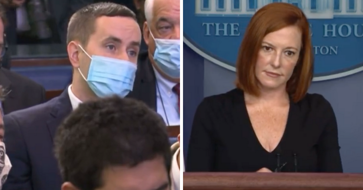 Jen Psaki Expertly Buries Conservative Reporter For Peddling Bonkers Theory About Biden's Dog