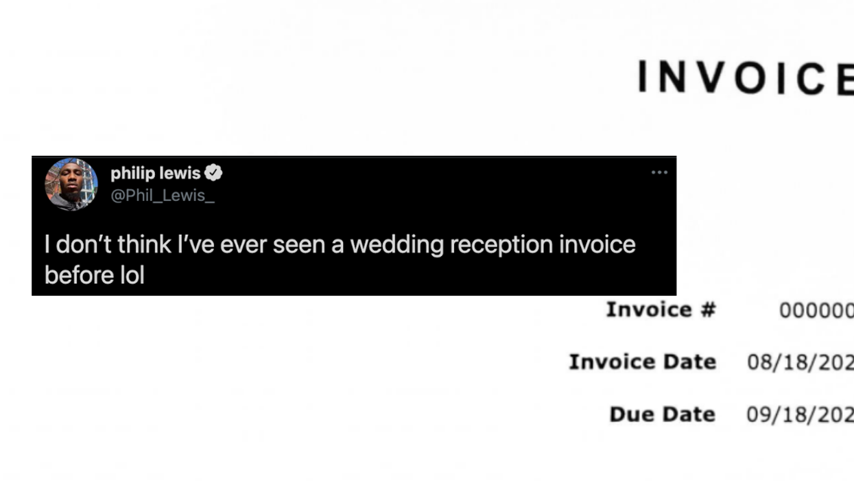 Newlyweds Spark Debate After Sending $240 Invoices To Guests Who Didn't Show Up To Wedding
