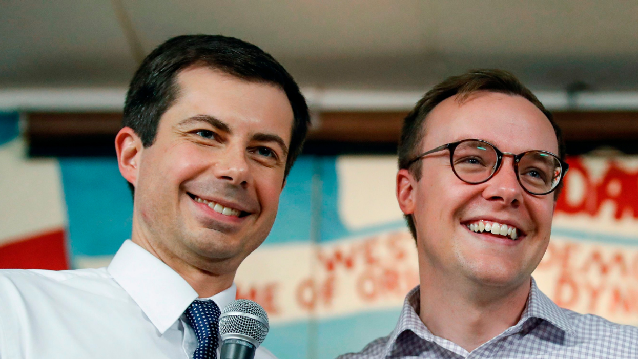 Pete And Chasten Buttigieg Just Introduced Their New Twins With The Sweetest Proud Dads Pic