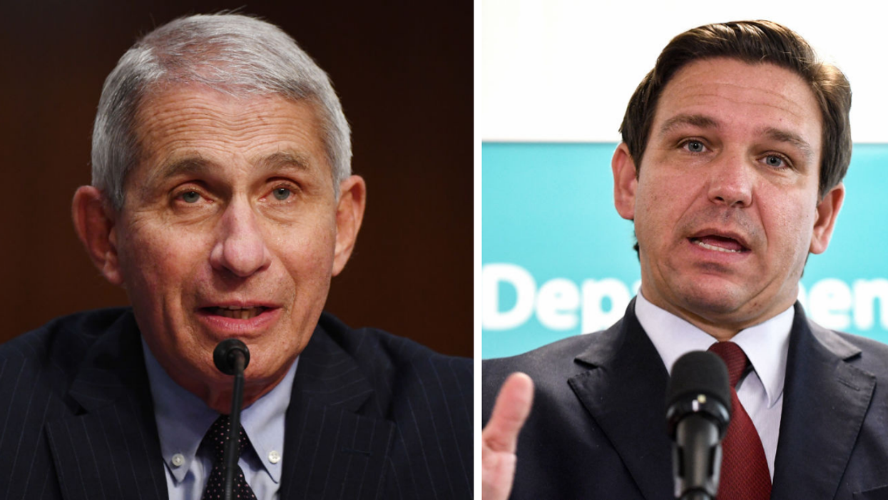 Dr. Fauci Schools Ron DeSantis For Saying Choice To Get Vaccine 'Doesn't Impact Anyone Else'