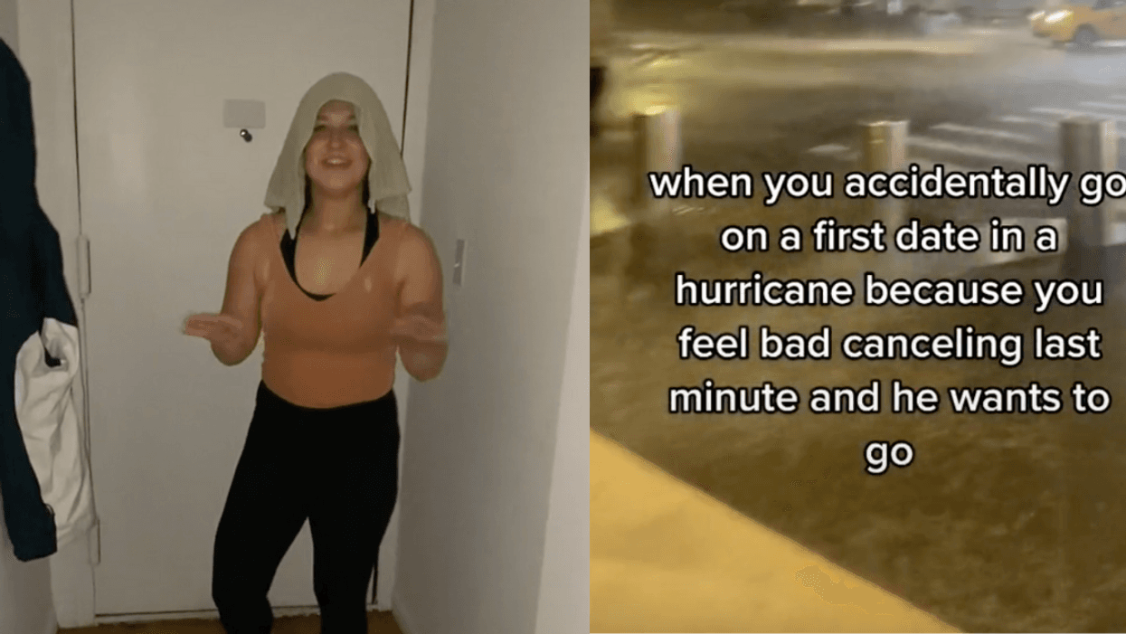 NYC Woman Instantly Regrets Trekking Through Literal Hurricane To Meet Guy For First Date
