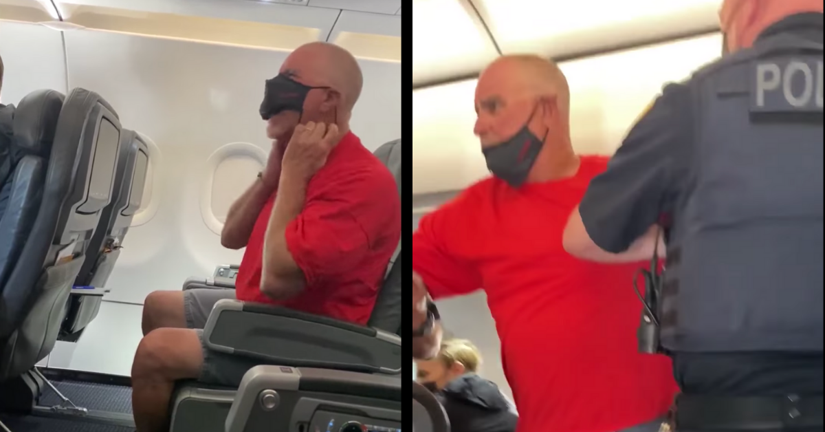 Man Bizarrely Growls At Flight Crew And Passengers During Drunken Tantrum On Flight