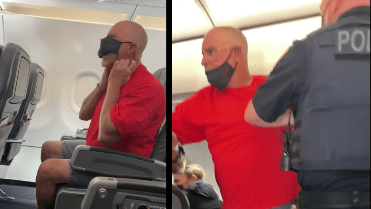 Man Bizarrely Growls At Flight Crew And Passengers During Drunken Tantrum On Flight