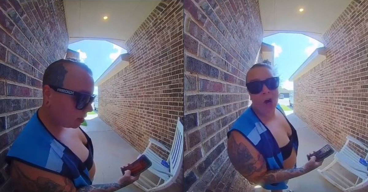 Amazon Delivery Driver Goes Viral For Heroically Warning Woman Why Her New House Is 'Unsafe'