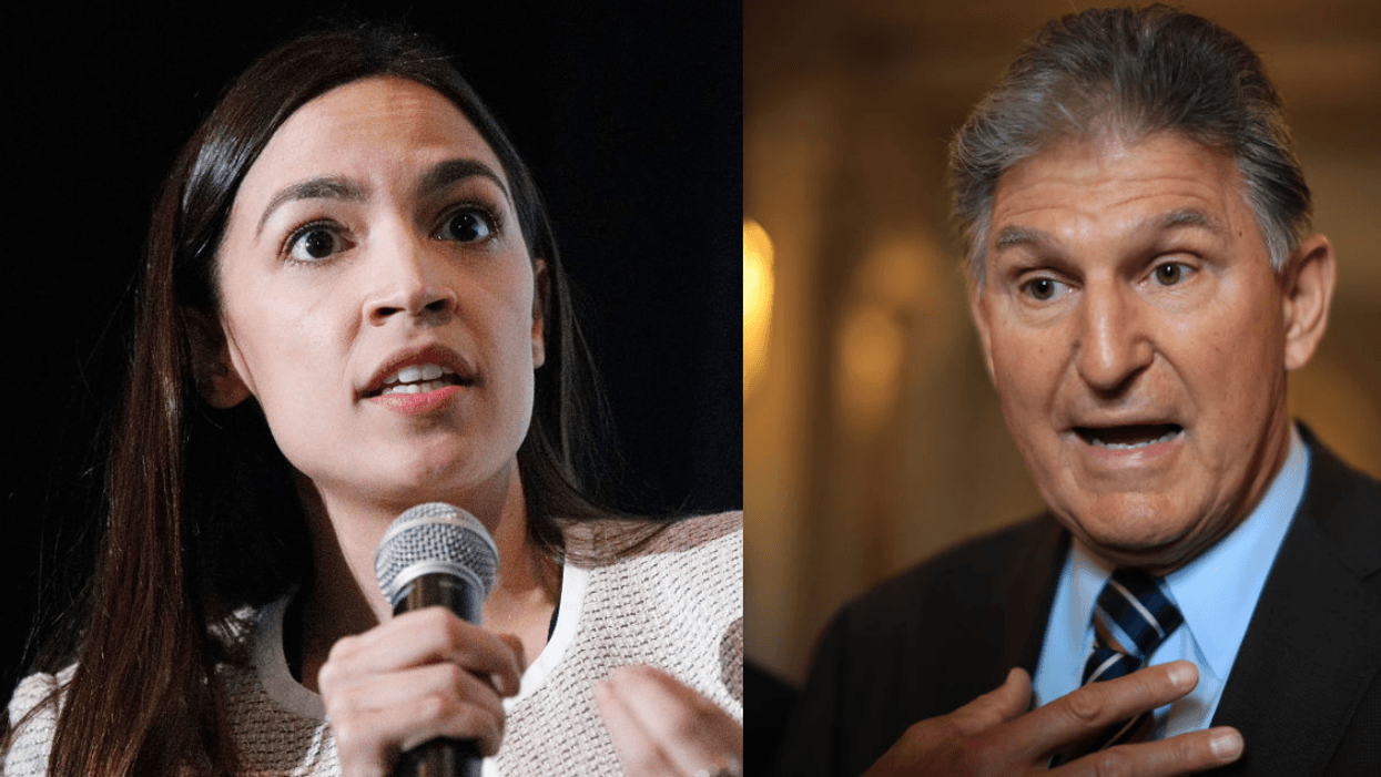 AOC Perfectly Calls Out Joe Manchin After He Referred To Her As 'Young Lady'