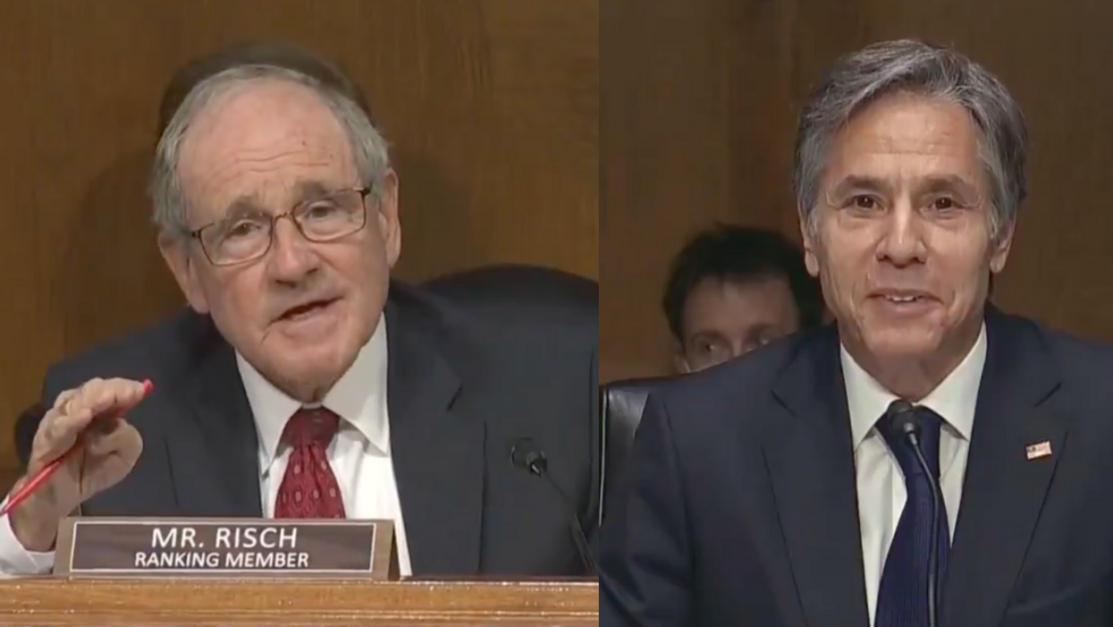 Secretary of State Expertly Shuts Down Senator Asking Who 'Cuts Off' Biden's Mic