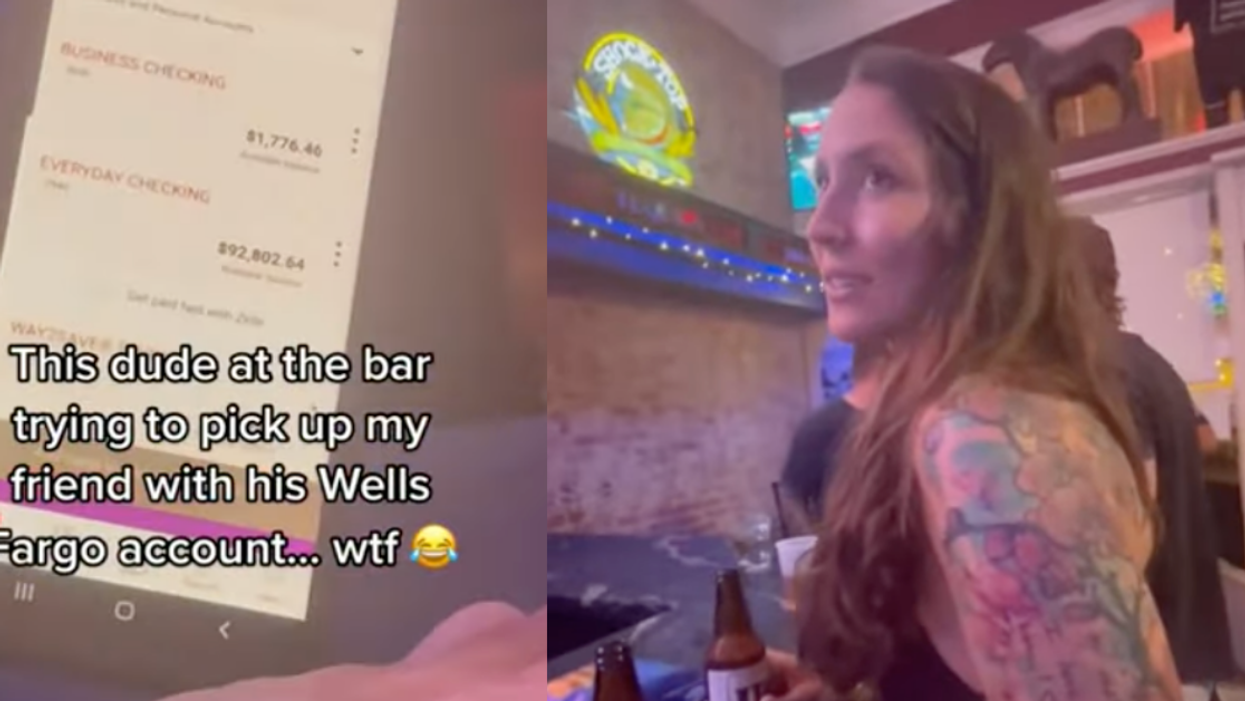 Man Tries To Hit On Woman At Bar By Showing Her His Bank Account Balance In Awkward Video